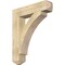 Ekena Millwork Thorton Craftsman Rough Sawn Bracket, Douglas Fir, 6"W x 30"D x 36"H BKT06X30X36THR04RDF - alternate 1